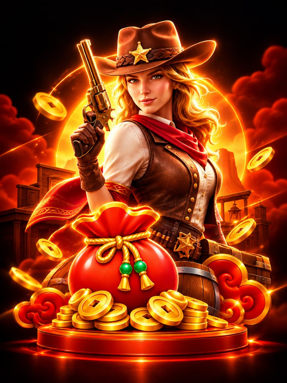 ภาพเกม PG Wild Bounty Showdown ที่ออกแบบใหม่สำหรับ paotung - เป๋าตุง